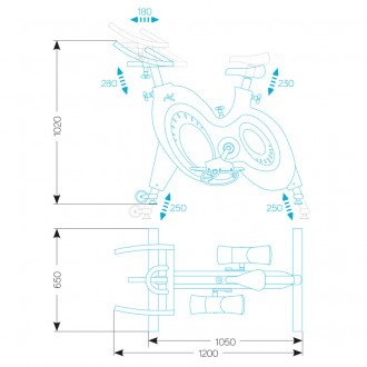 Акватренажёр Aqquatix BPM Aquabike в Екатеринбурге