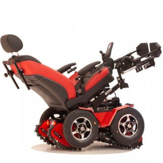 Инвалидная коляска с электроприводом Caterwil GTS 4WD Lux (вездеход-ступенькоход) в Екатеринбурге