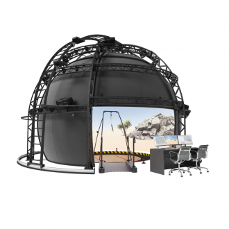 Максимальная комплектация системы с использованием купола системы 360 градусов Motek CAREN High-End в Екатеринбурге