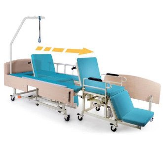 Многофункциональная кровать со встроенной креслом-каталкой Мet Integra Electro в Екатеринбурге