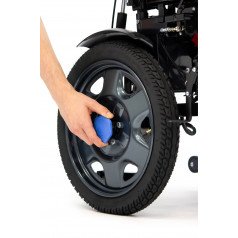 Пневматические задние колёса
