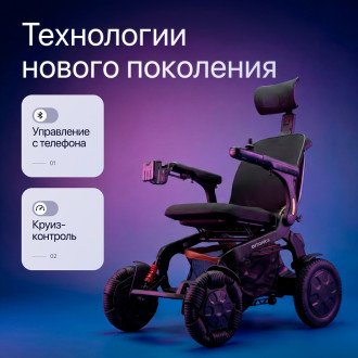 Инвалидная коляска с электроприводом Ortonica Pulse 680 в Екатеринбурге