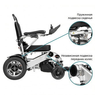 Инвалидная коляска с электроприводом Ortonica Pulse 640 в Екатеринбурге