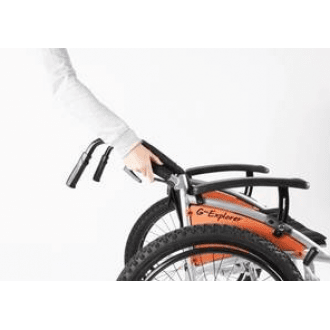 Кресло-коляска с ручным приводом Excel G-Lite Pro 24 в Екатеринбурге