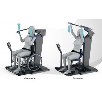 Тренажёр для мышц груди, спины и рук Hur Easy Access 9120 в Екатеринбурге