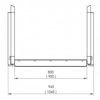 Вертикальный подъёмник EasyLift V3 (внутренний) высота подъёма: 70-1250 мм  в Екатеринбурге